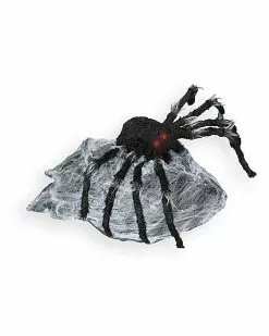 21 Inch LED Black Jumping Spider Animatronic -Halloween Store 01116706 c