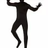Adult Super Skins Black Zentai Skin Suit Costume 1 Adult Super Skins Black Zentai Skin Suit Costume -Halloween Store 01150358 a