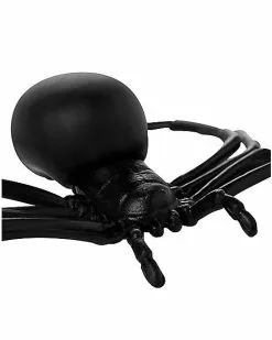 6 Inch Black Widow Spider 7 6 Inch Black Widow Spider -Halloween Store 01155852 c