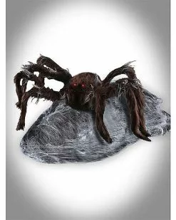 21 Inch LED Black Jumping Spider Animatronic -Halloween Store 01174804 c 1