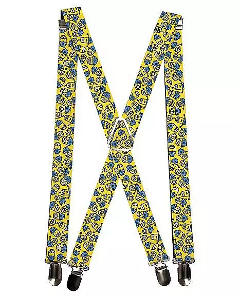 Minions Face Suspender - Despicable Me 3 Minions Face Suspender - Despicable Me