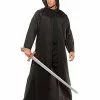 Adult Black Hooded Cloak -Halloween Store 01311869 a