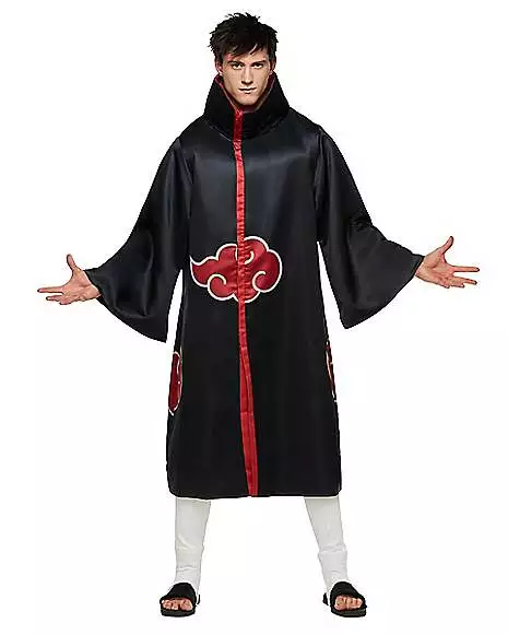 Adult Akatsuki Robe - Naruto Shippuden 3 Adult Akatsuki Robe - Naruto Shippuden