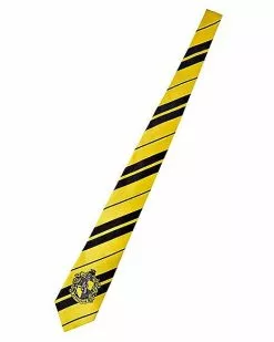 Hufflepuff Tie - Harry Potter -Halloween Store 01369289 b