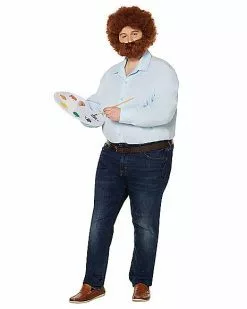 Adult Bob Ross Costume - Firefly -Halloween Store 01369651 c