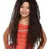 Kids Moana Wig - Disney -Halloween Store 01381201 a