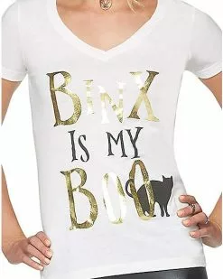 Binx Is My Boo T Shirt - Hocus Pocus 8 Binx Is My Boo T Shirt - Hocus Pocus -Halloween Store 01383769 c
