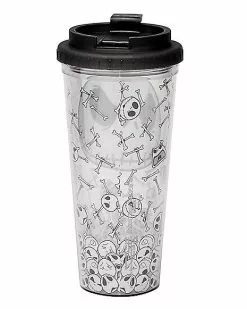 Jack Skellington Travel Mug 24 Oz. - The Nightmare Before Christmas -Halloween Store 01398494 b