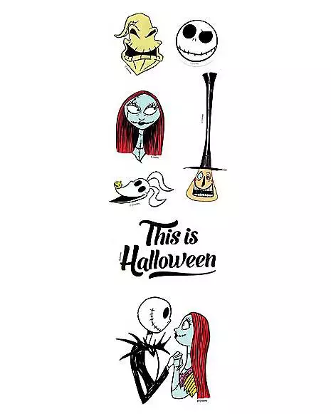 This Is Halloween Window Clings - The Nightmare Before Christmas 3 This Is Halloween Window Clings - The Nightmare Before Christmas