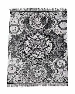 7 Ft Tarot Celestial Tablecloth