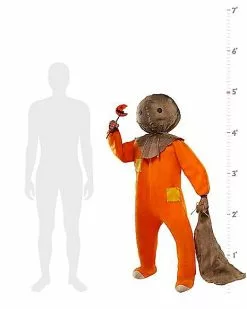 4.3 Ft Sam Animatronic - Trick 'r Treat 13 4.3 Ft Sam Animatronic - Trick 'r Treat -Halloween Store 01422898 c