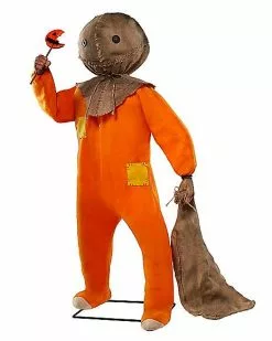 4.3 Ft Sam Animatronic - Trick 'r Treat 15 4.3 Ft Sam Animatronic - Trick 'r Treat -Halloween Store 01422898 e