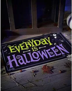 Everyday Is Halloween Doormat - The Nightmare Before Christmas -Halloween Store 01423284 d