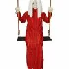 Ghostly Swing Girl Static Prop -Halloween Store 01437862 a
