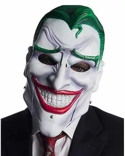 The Joker Half Mask - Batman 5 The Joker Half Mask - Batman -Halloween Store 01440619 b