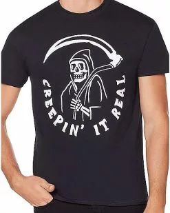 Creepin' It Real T Shirt -Halloween Store 01444033 c