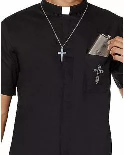 Priest Costume Kit 9 Priest Costume Kit -Halloween Store 01445113 d
