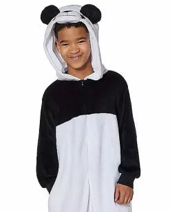 Kids Panda One-Piece Costume -Halloween Store 01445600 b