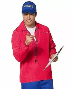Adult Sports Coach Costume -Halloween Store 01451871 c