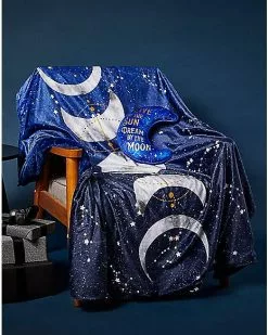 Tarot Moonphase Fleece Blanket -Halloween Store 01455914 d