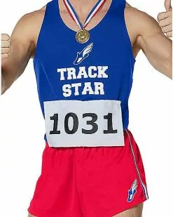 Adult Old School Track Suit 8 Adult Old School Track Suit -Halloween Store 01457670 c