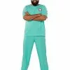 Adult ER Surgeon Plus Size Costume 2 Adult ER Surgeon Plus Size Costume -Halloween Store 01463249 a