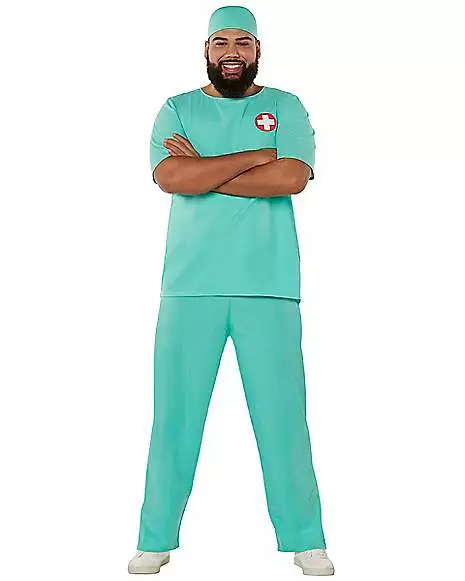 Adult ER Surgeon Plus Size Costume 3 Adult ER Surgeon Plus Size Costume