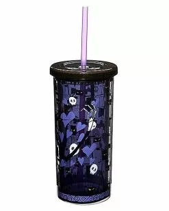 Jack Skellington Cup With Straw 20 Oz. - The Nightmare Before Christma -Halloween Store 01465145 c