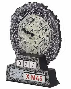 Wood Block X-Mas And Halloween Countdown - The Nightmare Before Christ -Halloween Store 01465707 c