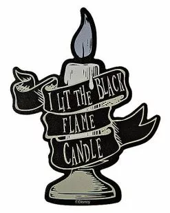Black Flame Candle Magnet - Hocus Pocus
