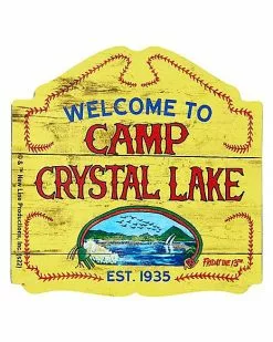 Camp Crystal Lake Magnet - Friday The 13th -Halloween Store 01467141 b