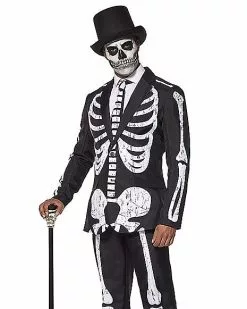 Adult Skeleton Suit -Halloween Store 01473677 c