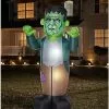 8 Ft LED Frankenstein Inflatable Decoration 1 8 Ft LED Frankenstein Inflatable Decoration -Halloween Store 01476167 a