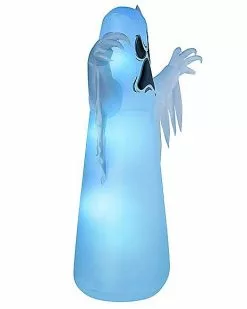 8 Ft LED Ghost Inflatable Decoration -Halloween Store 01476688 e