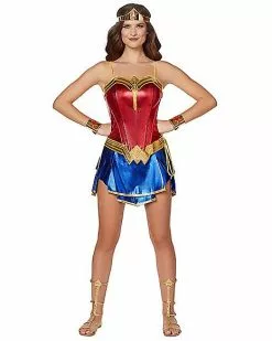 Adult Wonder Woman 1984 Corset - Wonder Woman 7 Adult Wonder Woman 1984 Corset - Wonder Woman -Halloween Store 01488170 c