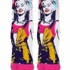 Harley Quinn Face Crew Socks - Birds Of Prey -Halloween Store 01488964 a