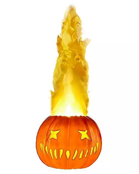 Light-Up Flaming Pumpkin - Trick 'r Treat 3 Light-Up Flaming Pumpkin - Trick 'r Treat