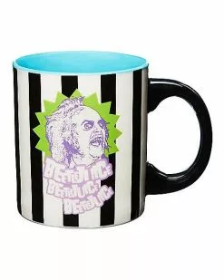 Striped Beetlejuice Coffee Mug - 20 Oz.