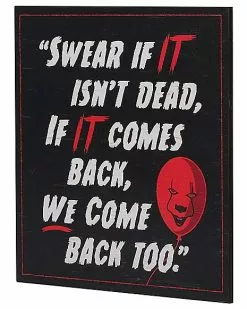 It Swear Sign -Halloween Store 01492370 c