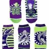 Beetlejuice Ankle Socks - 5 Pair 2 Beetlejuice Ankle Socks - 5 Pair -Halloween Store 01494590 a