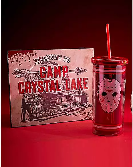 Welcome To Camp Crystal Lake Sign - Friday The 13th 5 Welcome To Camp Crystal Lake Sign - Friday The 13th - Image 3
