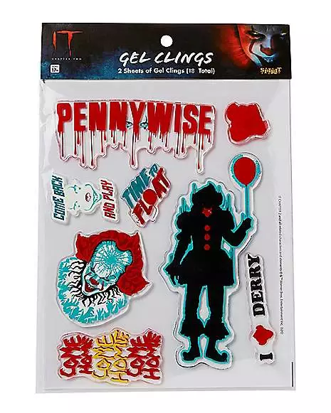 Pennywise Gel Clings - It 6 Pennywise Gel Clings - It - Image 4
