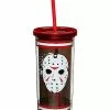 Jason Voorhees Jersey Cup With Straw 20 Oz. - Friday The 13th