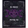 As Above So Below Fleece Blanket