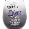 Be The Strange Stemless Glass - 22 Oz. 2 Be The Strange Stemless Glass - 22 Oz. -Halloween Store 01499128 a