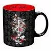 Dead Inside Floral Skeleton Coffee Mug 20 Oz. -Halloween Store 01502178 a