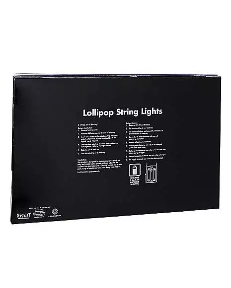 Lollipop String Lights - Trick 'r Treat 7 Lollipop String Lights - Trick 'r Treat - Image 5