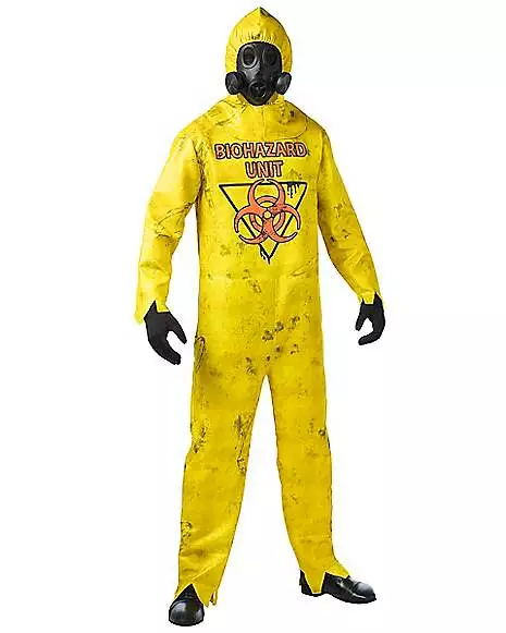 Adult Hazmat Suit Costume 3 Adult Hazmat Suit Costume