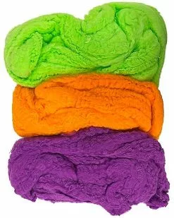 Multi-Pack Colored Spider Web Decoration -Halloween Store 01511930 c