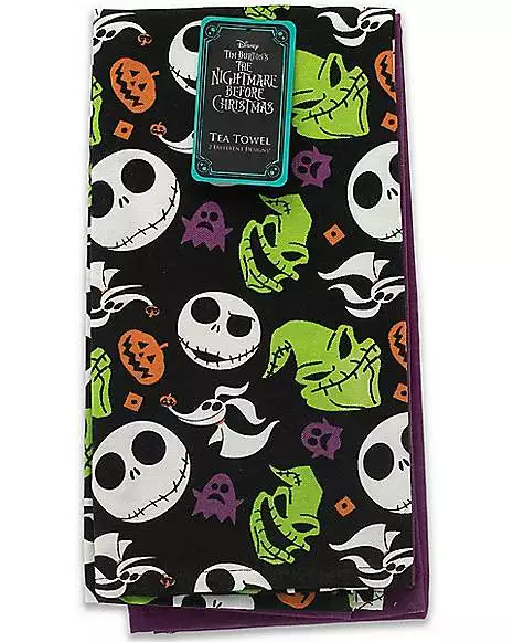 Multi-Pack The Nightmare Before Christmas Faces Dishtowels - 2 Pack 3 Multi-Pack The Nightmare Before Christmas Faces Dishtowels - 2 Pack